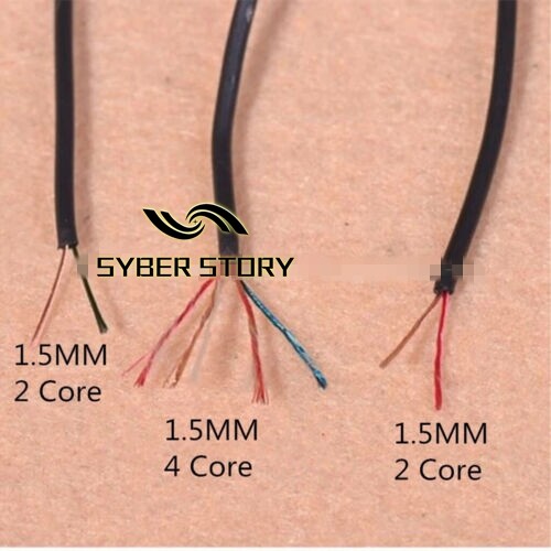 5mm earphone cables diy - 1.5mm,