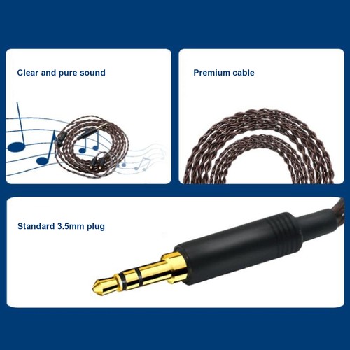 Earphone cable pin 78mm - cable,