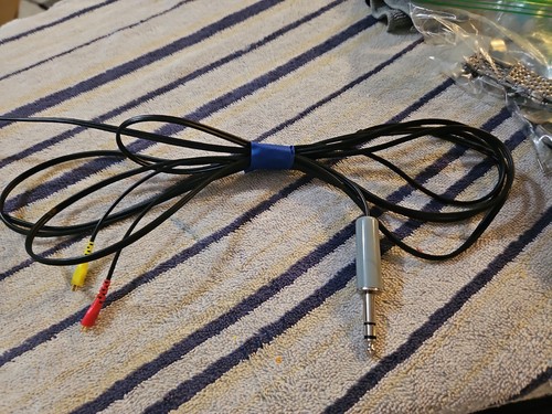 Vtg japan headphone cable - headphone, 1/4